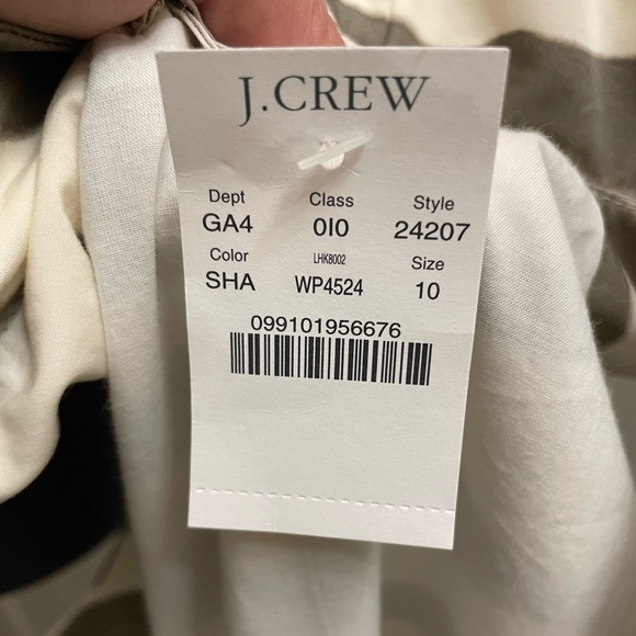 J. Crew Zebra-Striped Dress - Picture 6 of 6